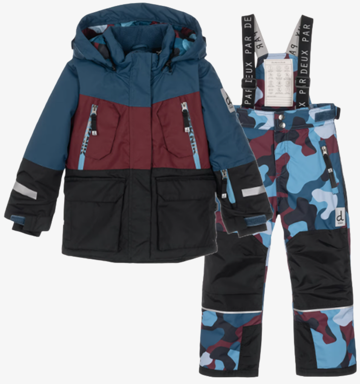 Deux par Deux Two-Piece TEKNIK Snowsuit