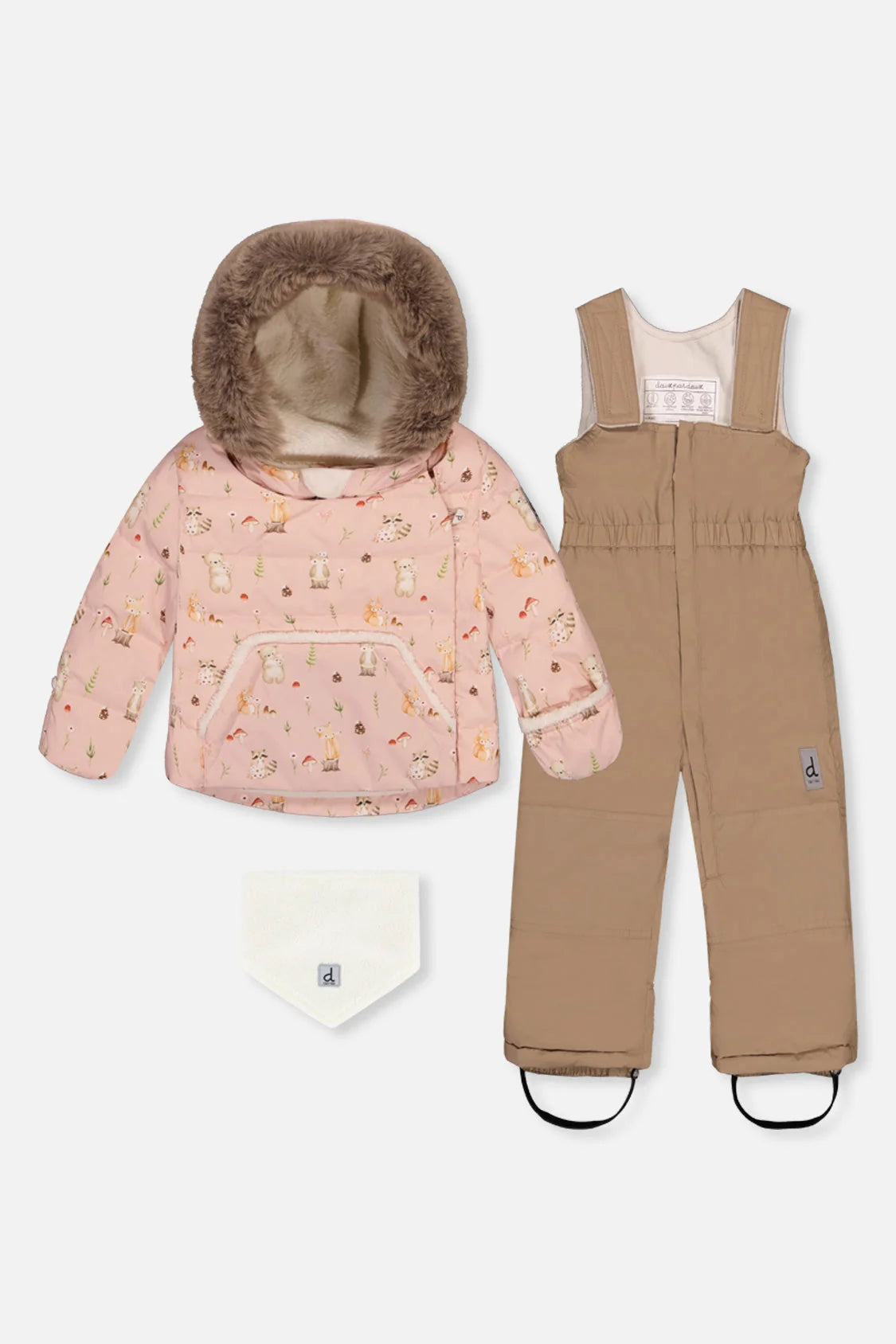 Deux par Deux Baby Two-Piece Snowsuit