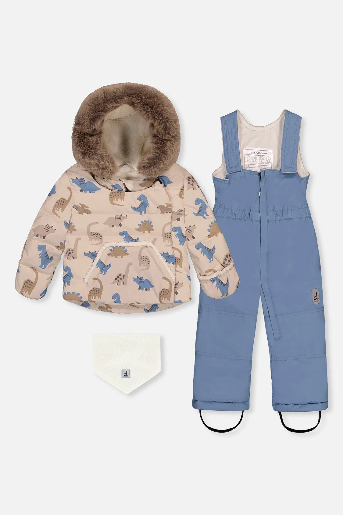 Deux par Deux Baby Two-Piece Snowsuit