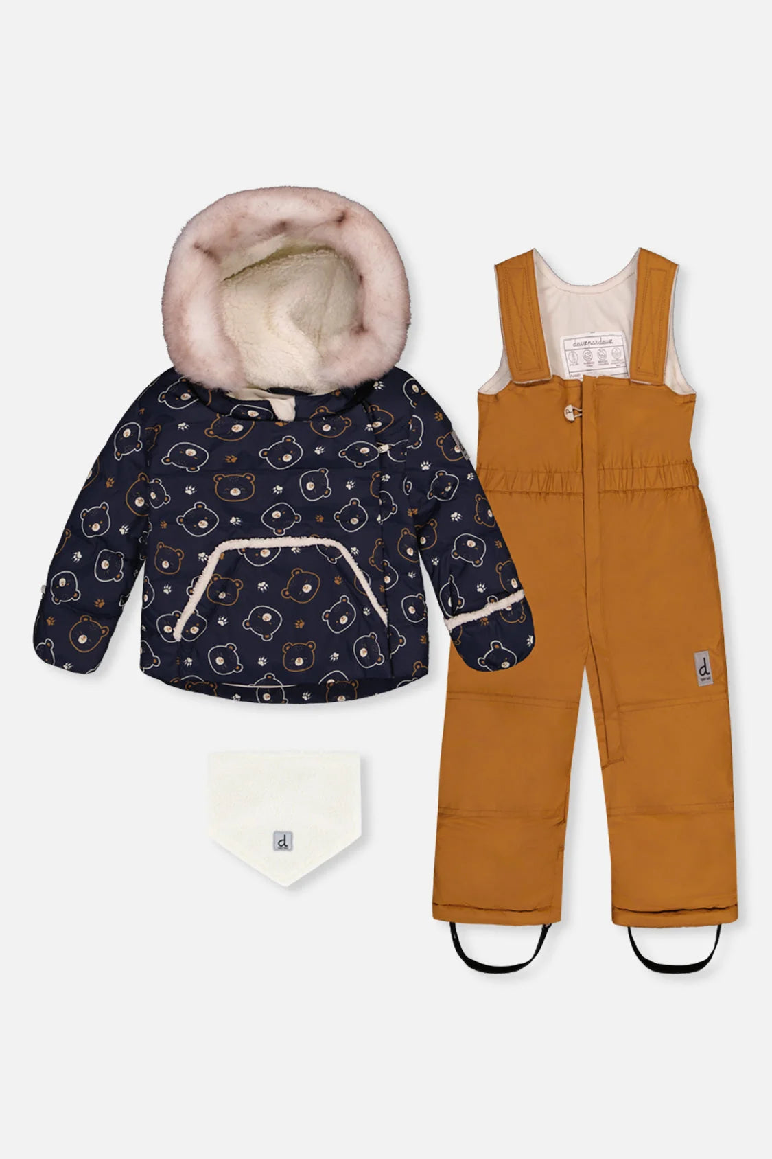 Deux par Deux Baby Two-Piece Snowsuit