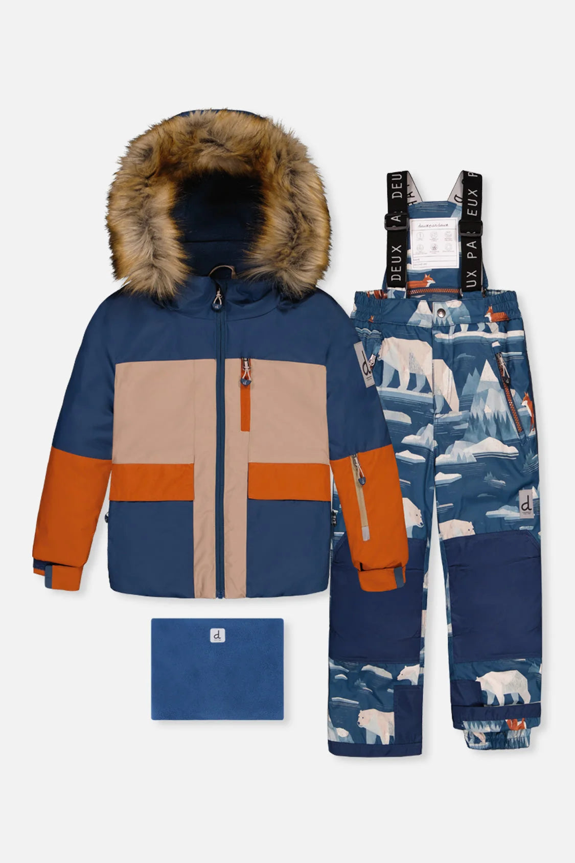 Deux par Deux Two-Piece PLAY Snowsuit