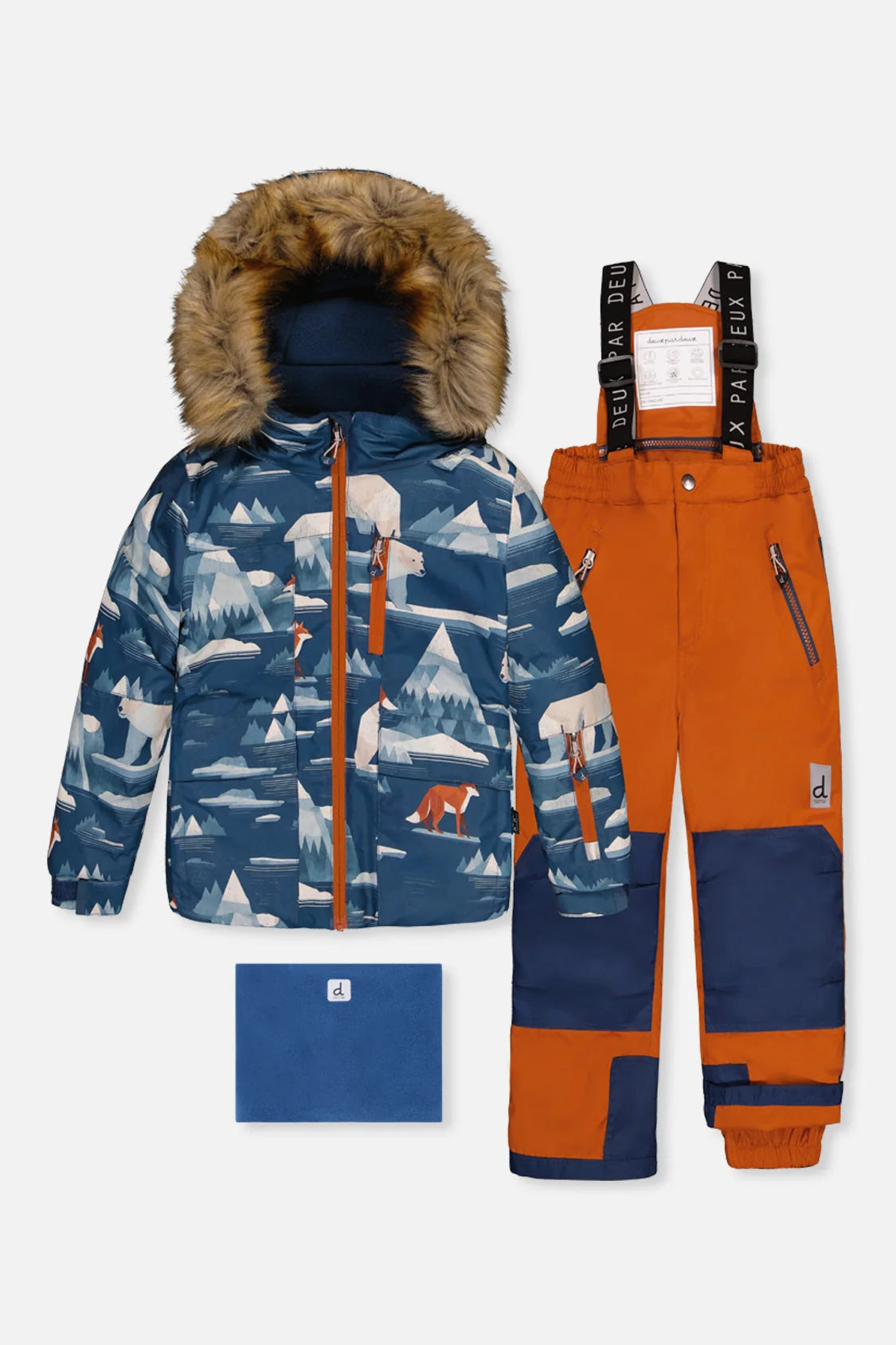 Deux par Deux Two-Piece PLAY Snowsuit