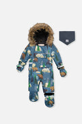 Deux par Deux Baby One-Piece Snowsuit
