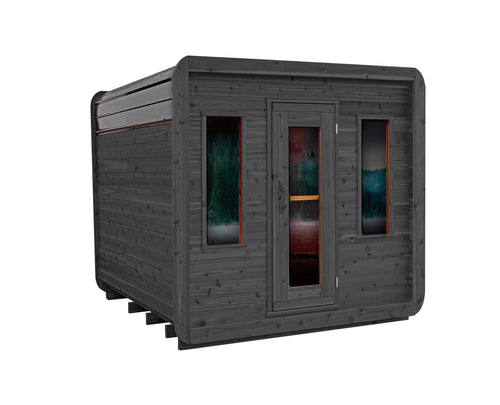 6' Red Cedar Cube Sauna