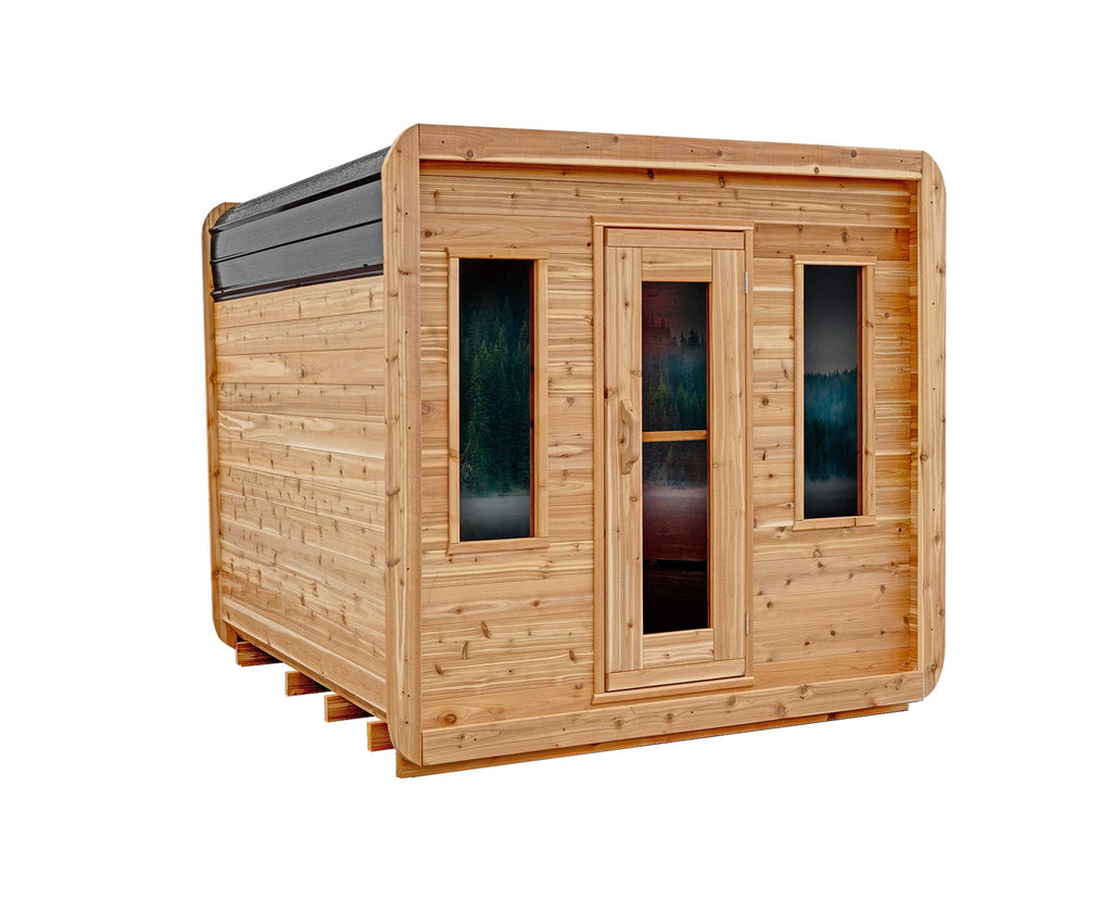 6' Red Cedar Cube Sauna