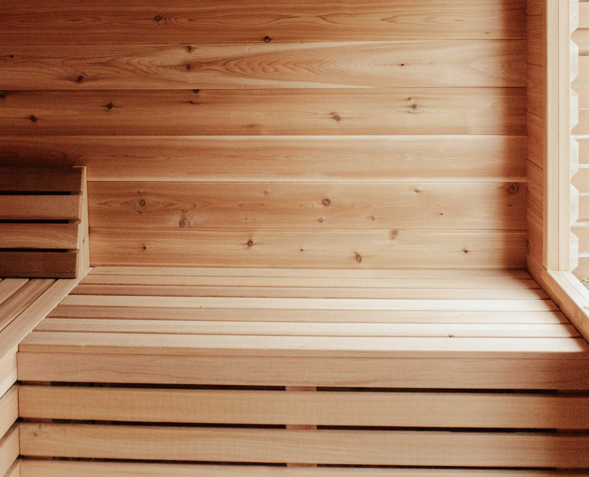 8' Red Cedar Classic Cabin Sauna