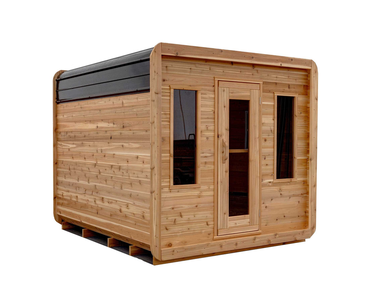 8' Red Cedar Cube Sauna
