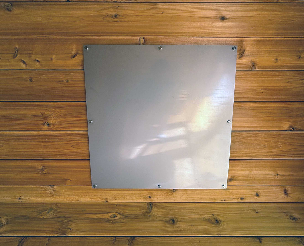6' Red Cedar Cube Sauna With 2' Porch
